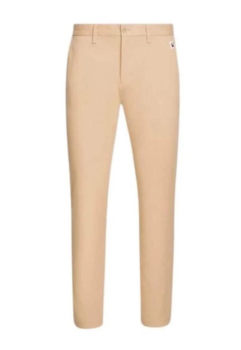 Pantaloni regular fit din amestec de bumbac