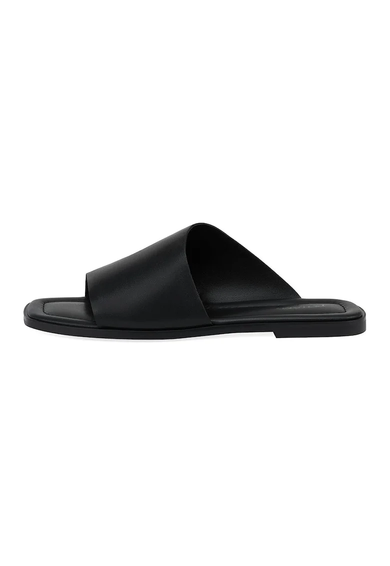 Papuci de piele, Negru