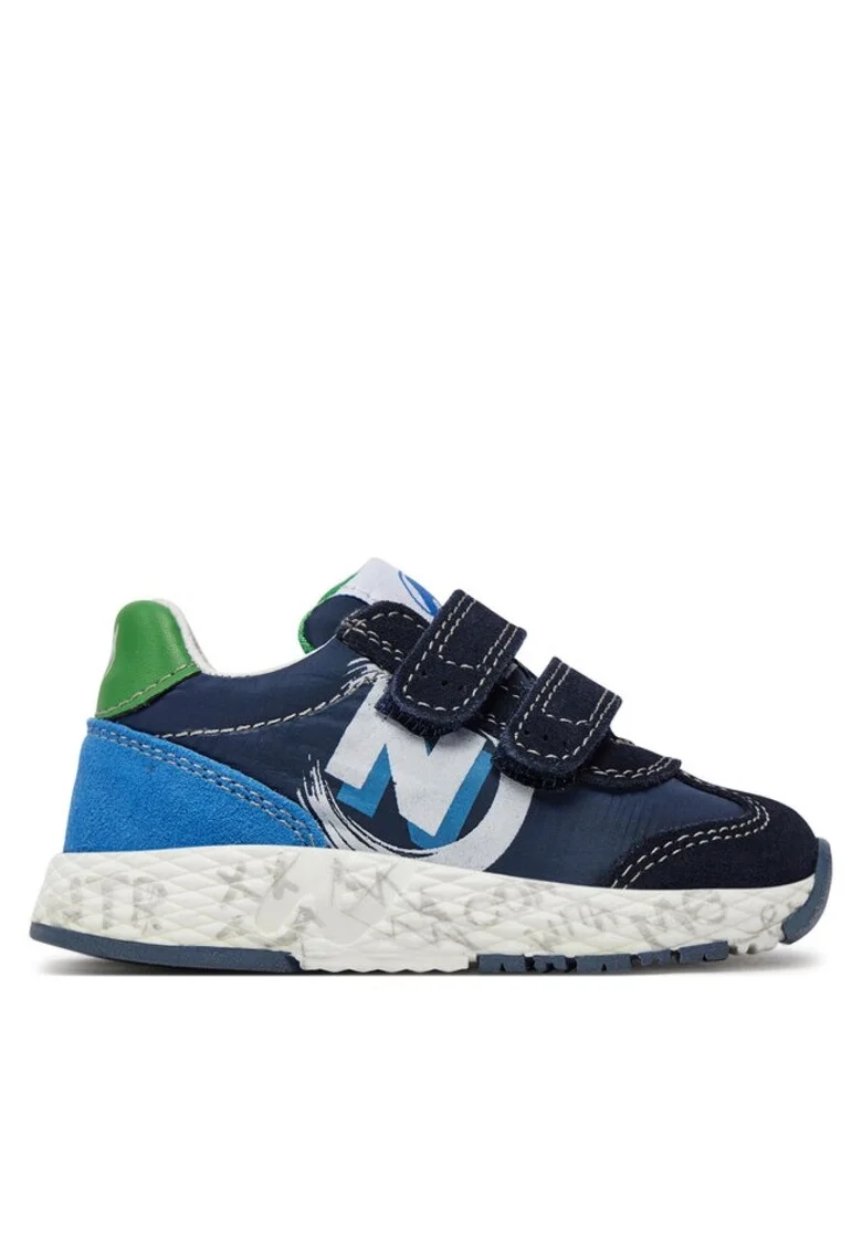 Mocasini copii  303875176, Piele intoarsa/Textil, Albastru, Albastru