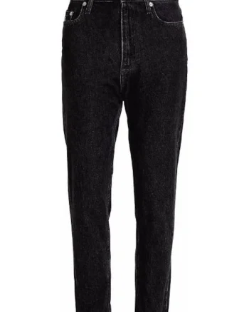 Blugi Mom Fit cu talie inalta