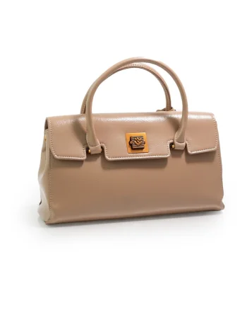 Geanta dama  model 3322, piele naturala, maro, 30x15x10cm