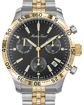 Ceas pentru barbati MATHEY-TISSOT H1822CHBN, auriu, sportiv