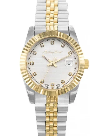 Ceas de dama MATHEY-TISSOT D810BI clasic, din aur