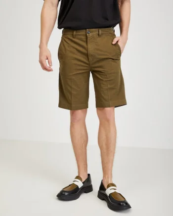 Pantaloni scurti chino din amestec de bumbac