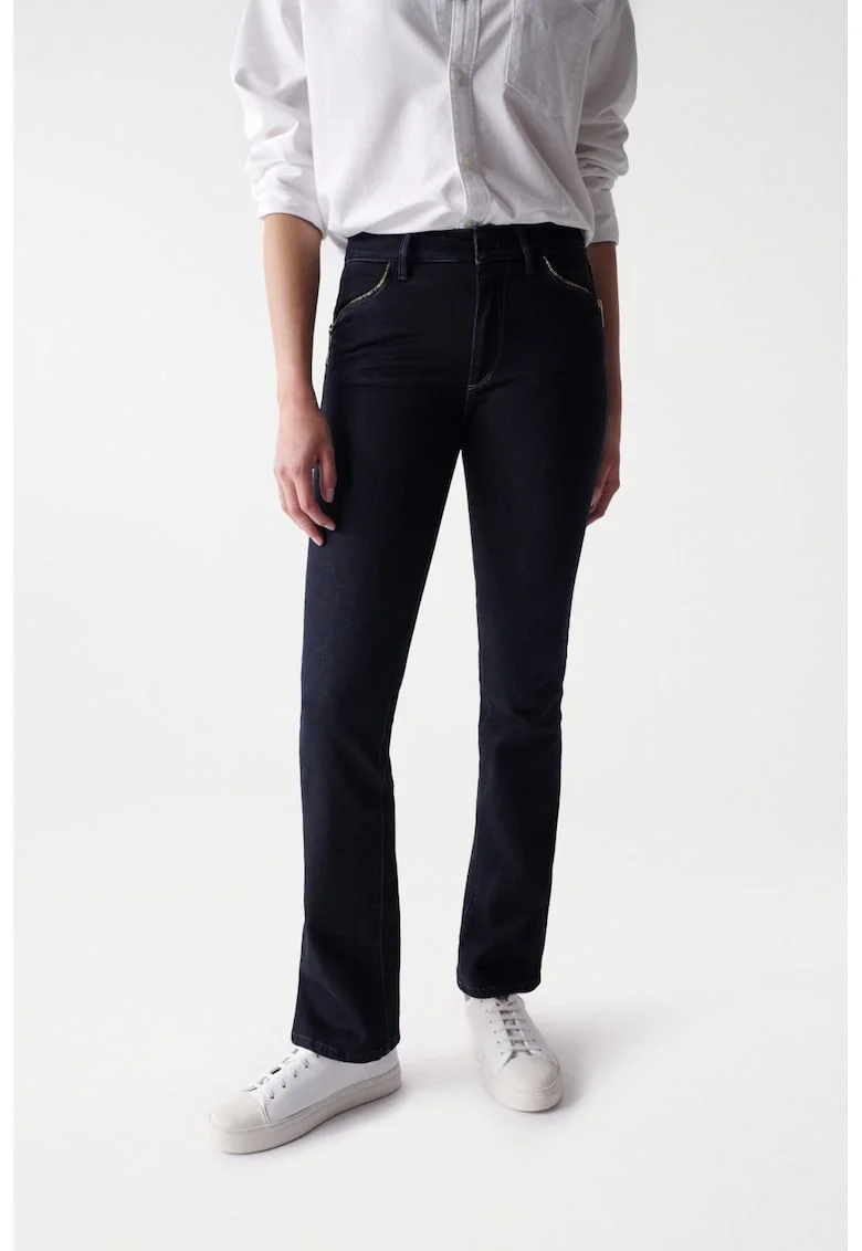 Blugi Bootcut cu talie inalta Destiny