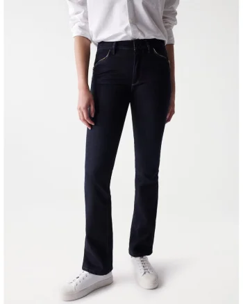 Blugi Bootcut cu talie inalta Destiny