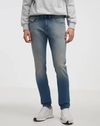 Blugi slim fit uc talie joasa,