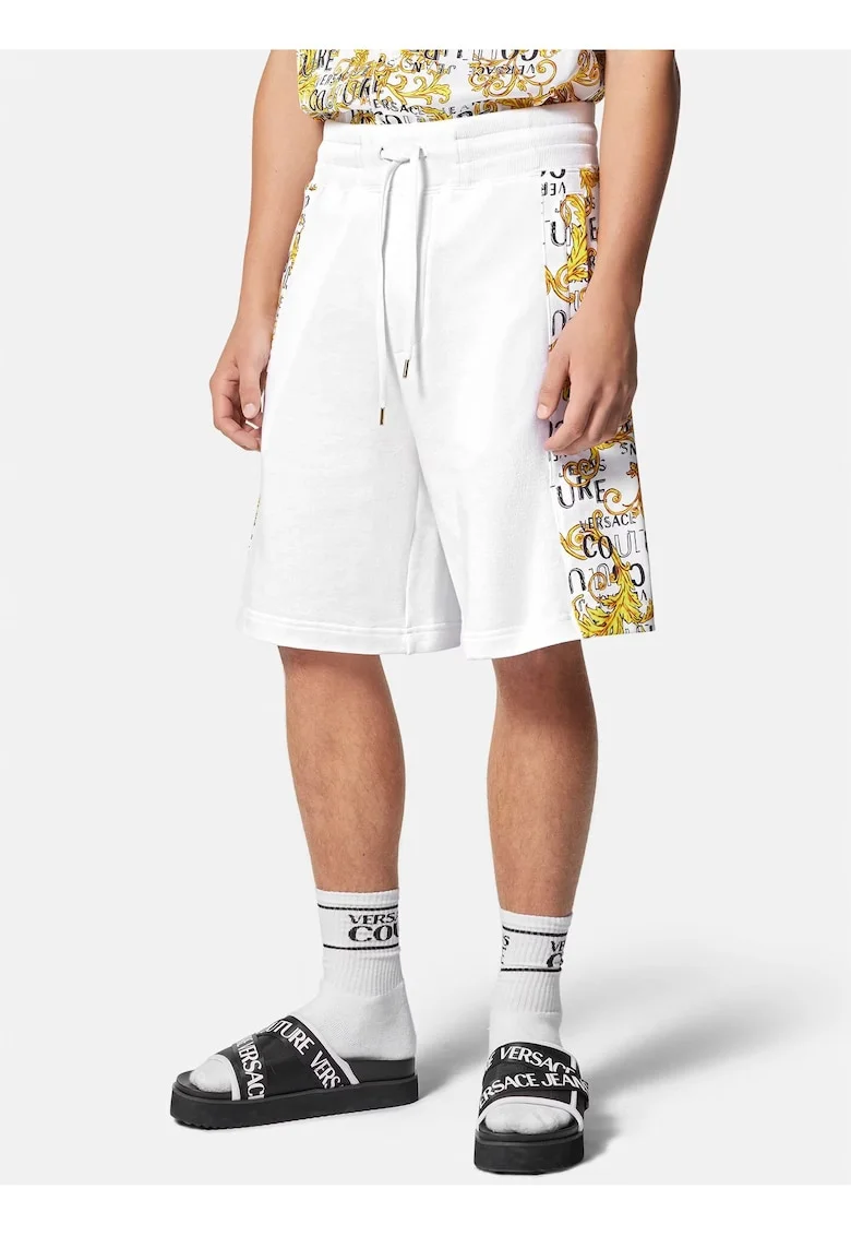 Pantaloni de trening scurti din bumbac