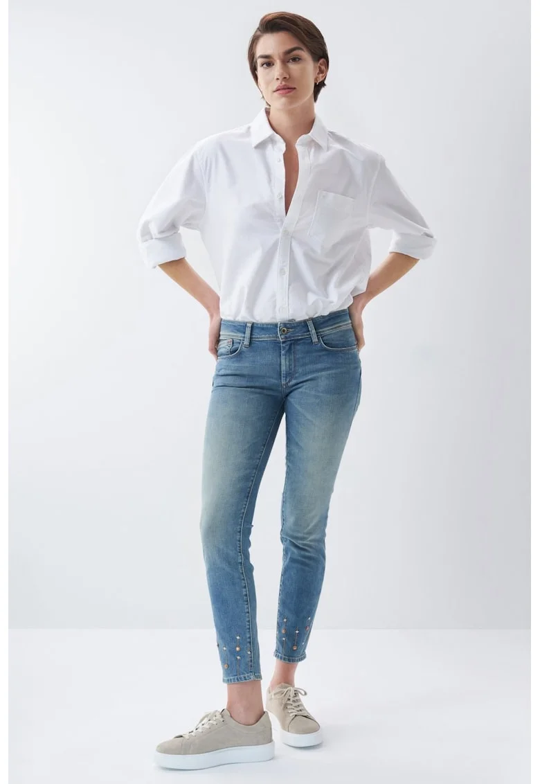 Blugi skinny crop Wonder