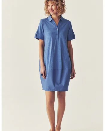 Rochie mini lejera, Albastru deschis