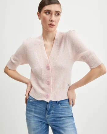Cardigan uni Mathilde