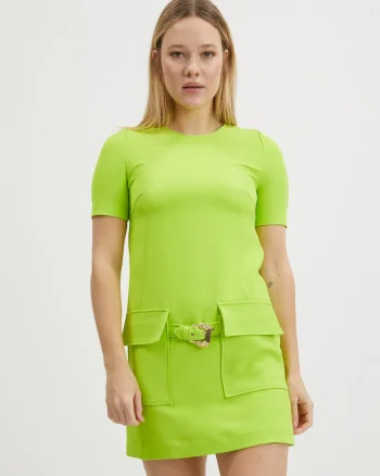 Rochie mini cu buzunare laterale