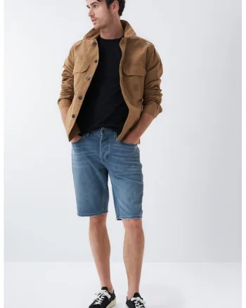 Blugi tip bermude regular fit