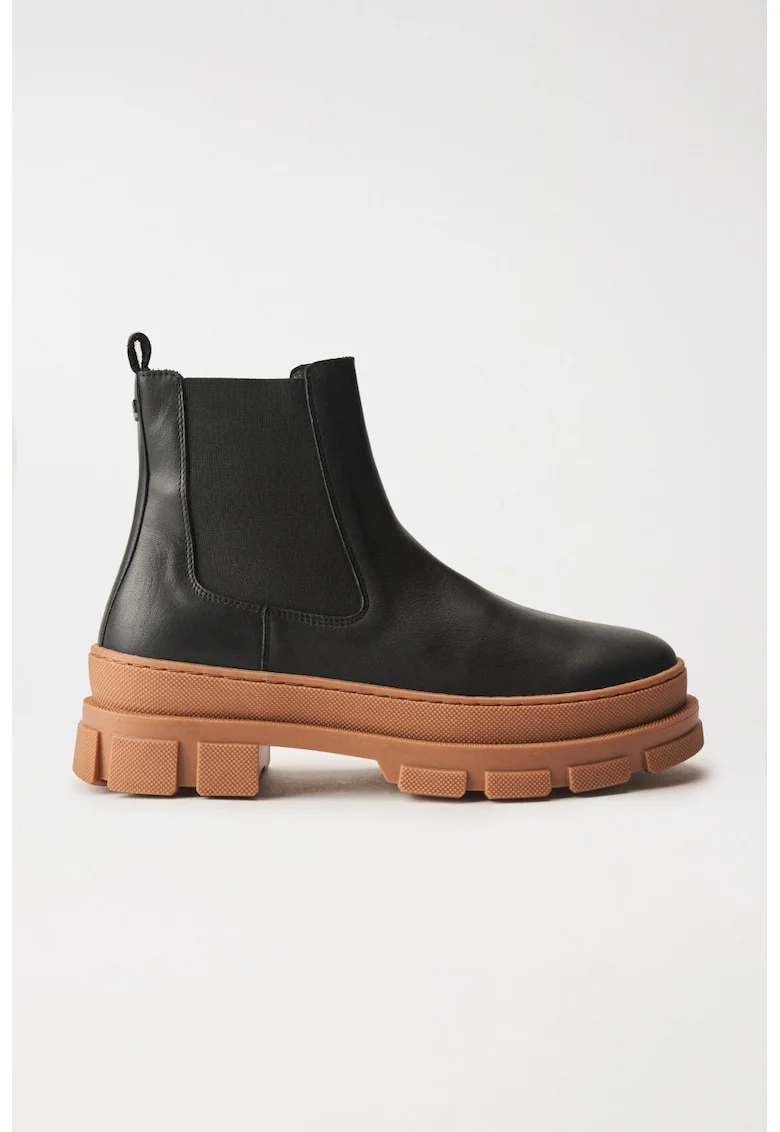 Ghete Chelsea din piele