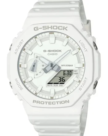Ceas unisex quartz G-Shock, Alb