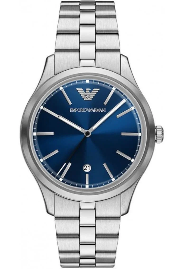 Ceas barbatesc  AR11733, bleumarin, de moda