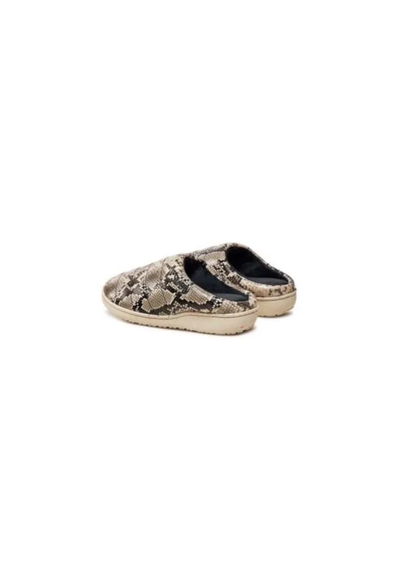 Papuci unisex  304464850, Piele ecologica, Gri, Gri