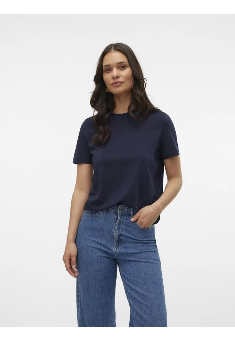Tricou uni regular fit Paulina,