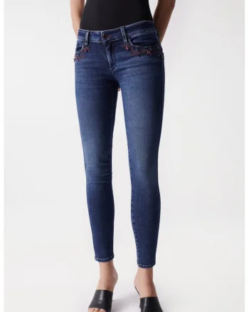 Blugi crop skinny