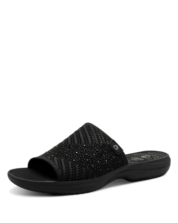 Papuci dama 8 27262 44, Negru