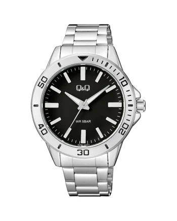 Ceas barbati,  Q28B-002PY, Argintiu