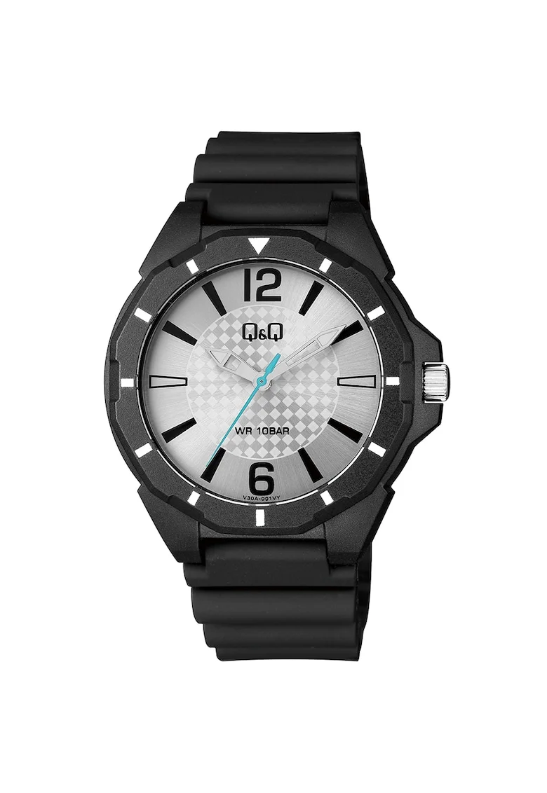 Ceas analog barbati,  V30A-001VY, Negru