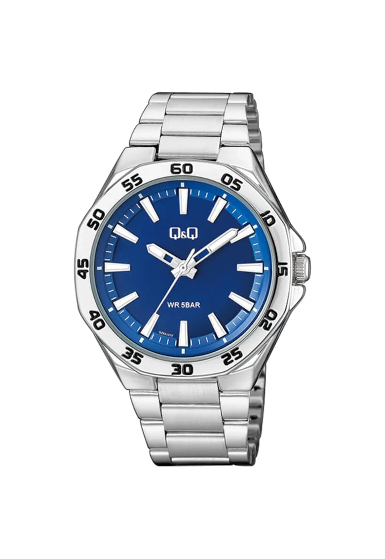 Ceas barbatesc  QZ82J202Y Quartz Argintiu