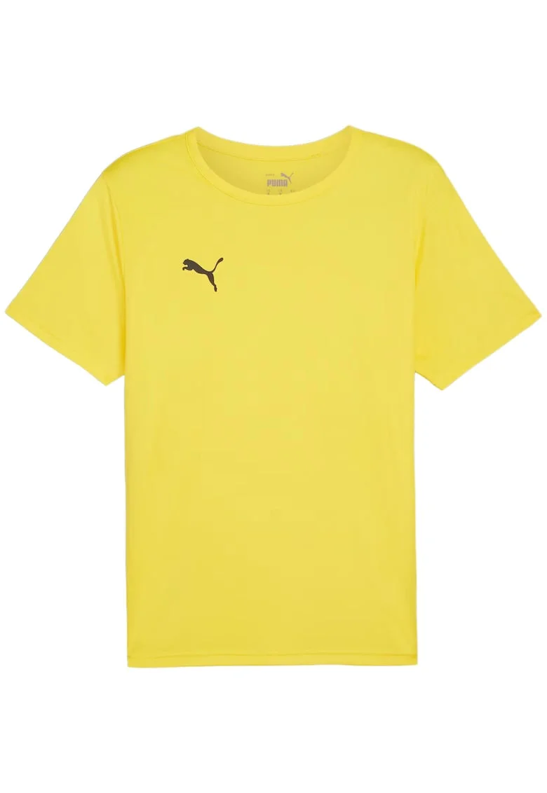 Tricou barbatesc  teamRISE, galben, material usor, croiala regulata
