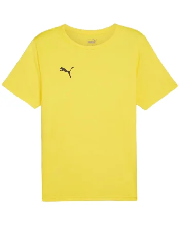 Tricou barbatesc  teamRISE, galben, material usor, croiala regulata