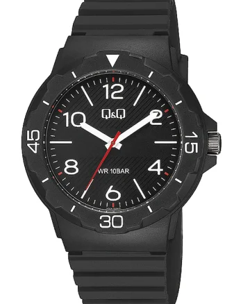 Ceas quartz cu alama, Negru