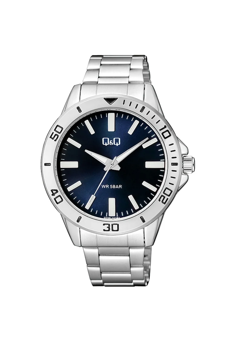Ceas barbati,  Q28B-003PY, Argintiu