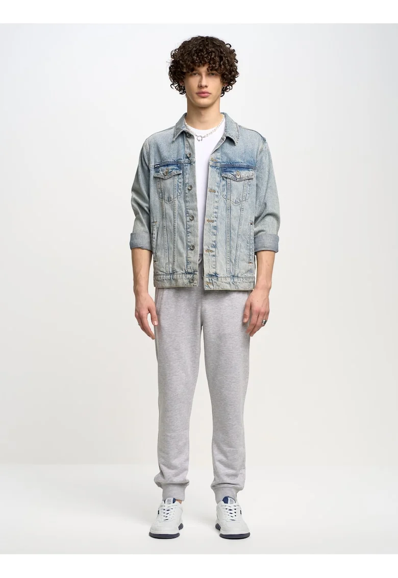 Pantaloni sport cu buzunare cu fermoar Pylyp 901