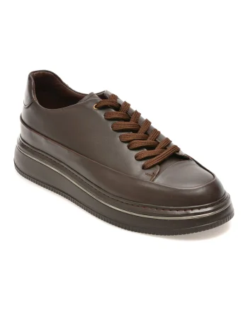 Pantofi sport GRYXX maro, TRLT12, din piele naturala