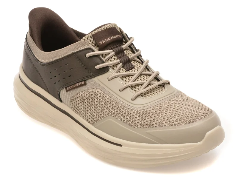 Pantofi sport SKECHERS gri, 211334, din material textil