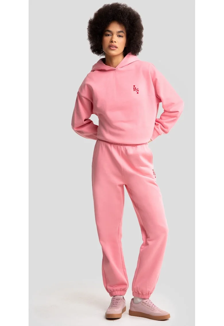 Pantaloni sport Frejap, Roz
