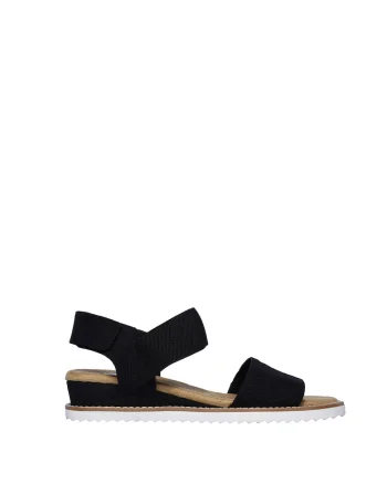 Sandale wedge de piele intoarsa Desert Kiss
