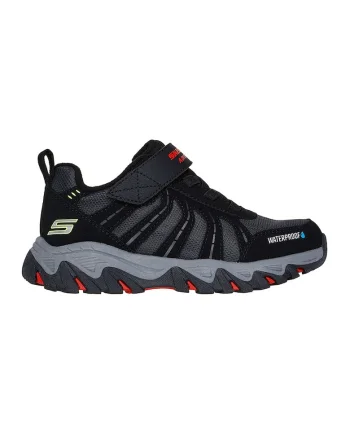 Pantofi sport cu velcro Adventure Waterproof, Rosu/Negru