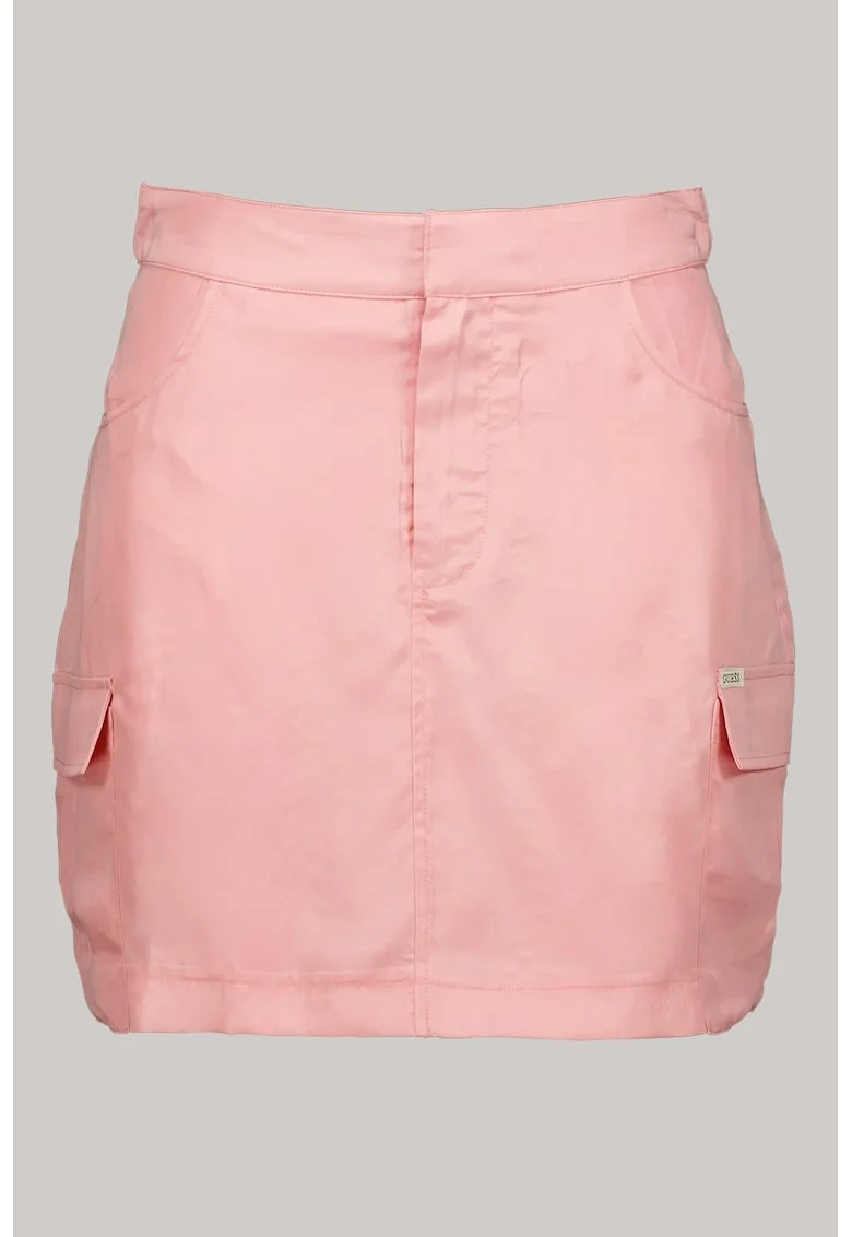 Fusta mini cargo, Roz deschis