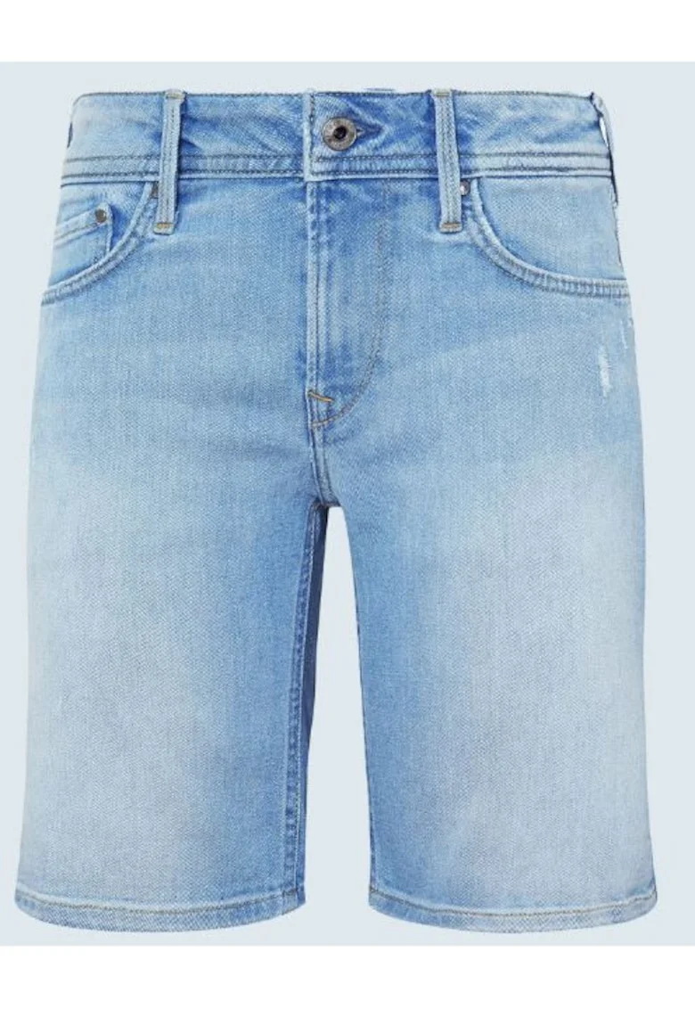 Blugi scurti cu model uni