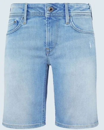 Blugi scurti cu model uni