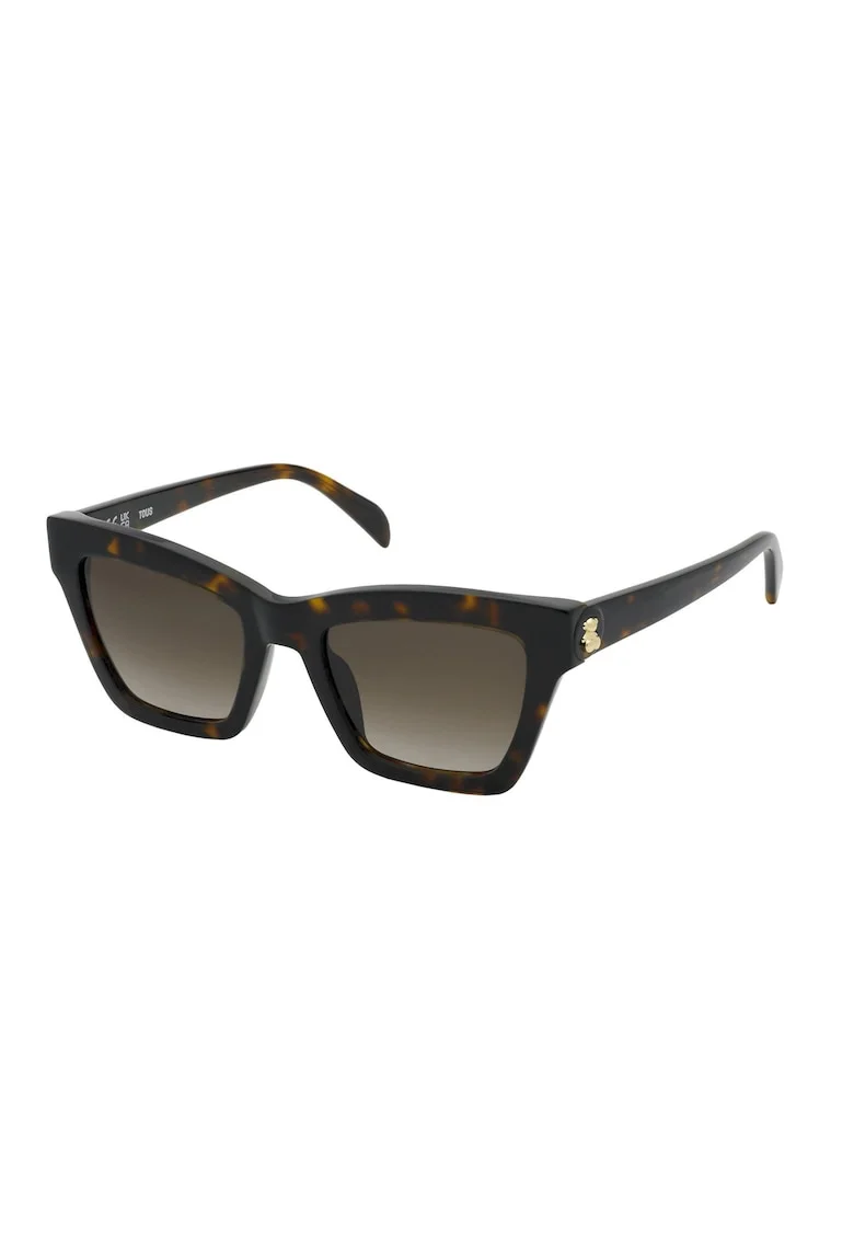 Ochelari de soare cu lentile degrade, Maro