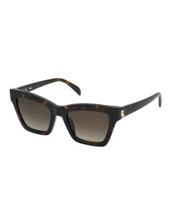 Ochelari de soare cu lentile degrade, Maro