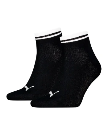 Set de sosete scurte unisex - 2 perechi, Negru/Alb optic