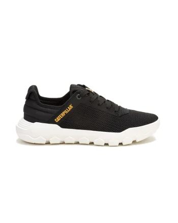 Pantofi low-cut din material textil, Negru/Galben