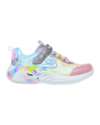 Pantofi sport cu LED-uri Unicorn Dreams, Multicolor