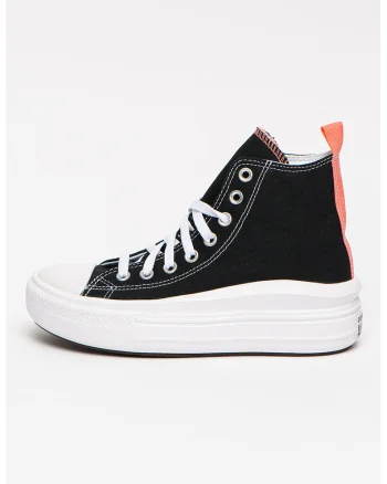 Tenisi inalti Chuck Taylor All Star Move, Negru