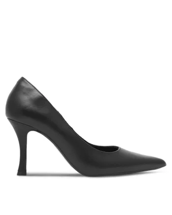 Pantofi dama, 99097,  Piele naturala, Negru