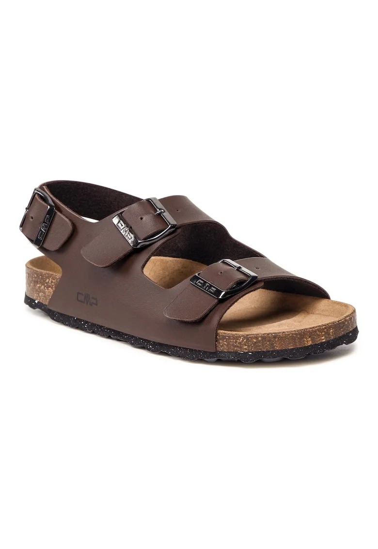 Sandale dama,  300213537, Piele ecologica, Maro, Maro