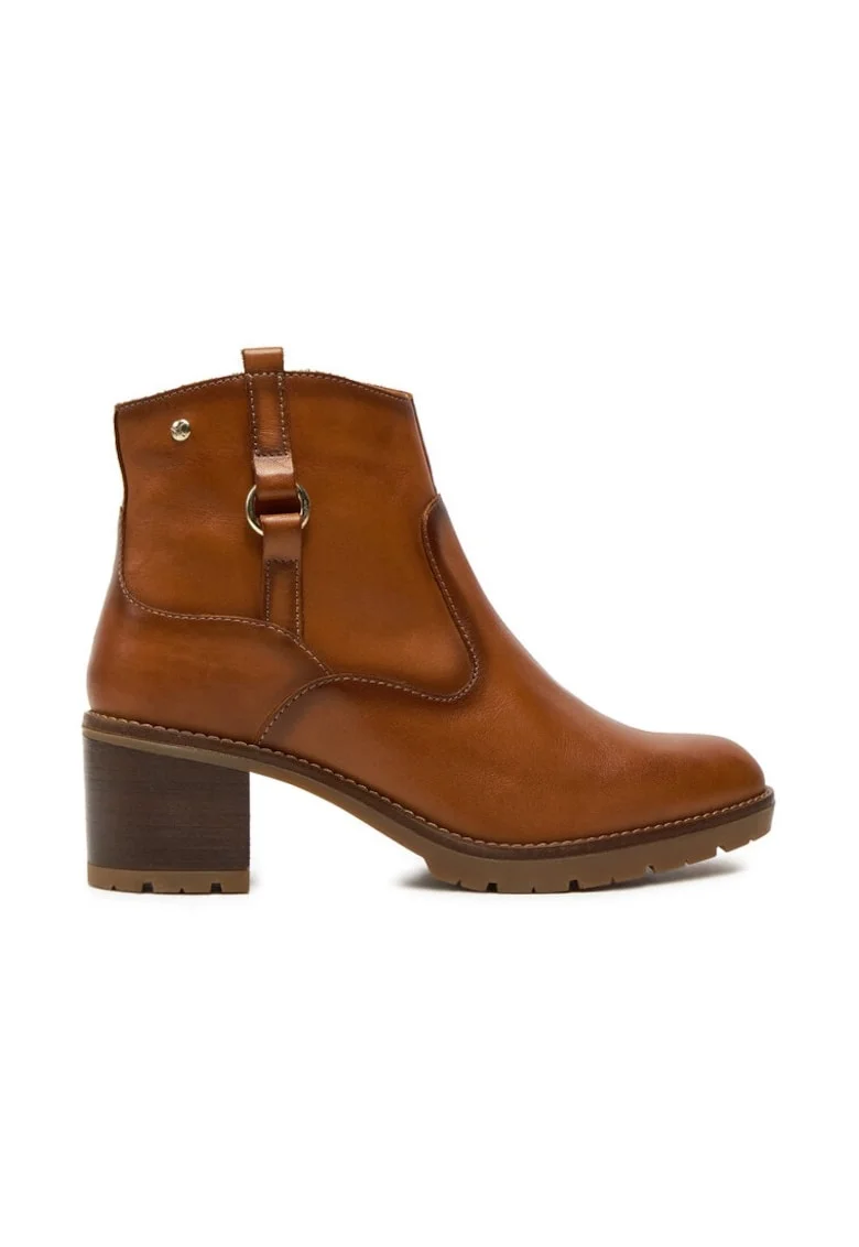 Botine dama,  304359, Piele naturala, Maro2