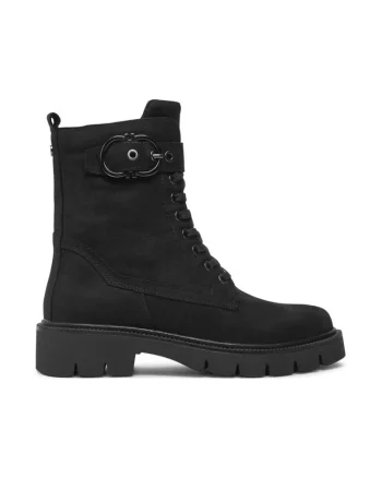 Ghete dama,  304315, Piele nabuc, Negru